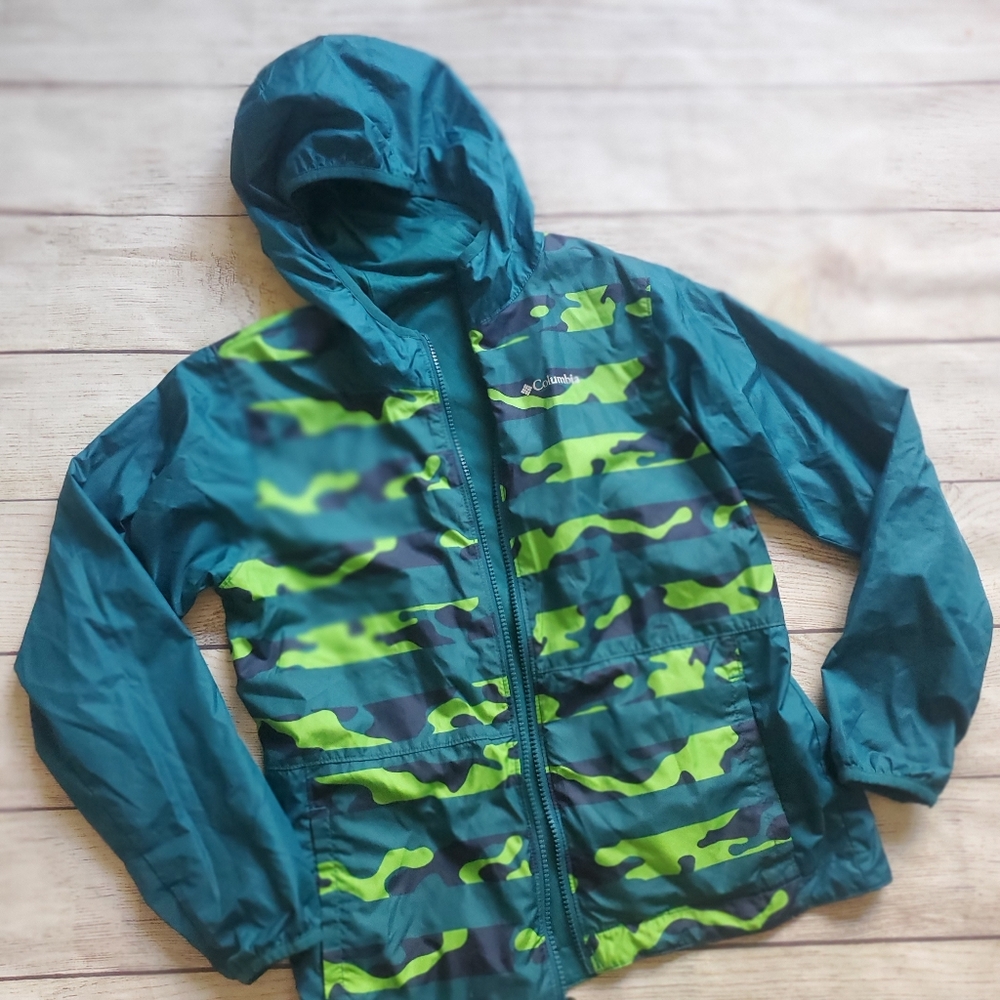 Columbia Kids Reversible Camo Print Jacket